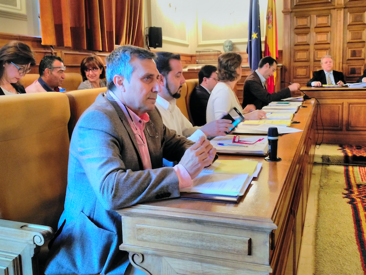 Luz verde a las dos mociones de Ciudadanos Toledo en el Pleno de Diputación