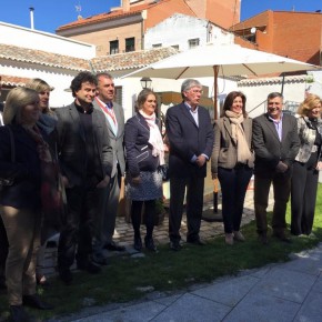 Antonio López asiste a la primera muestra gastronómica celebrada en Illescas