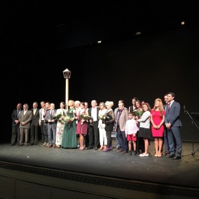 Esteban Paños asiste a la XXIV Gala de entrega de premios Teatro de Rojas