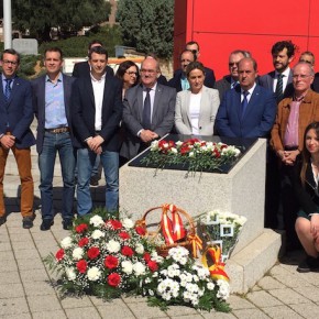 Esteban Paños participa en el homenaje de Toledo a las víctimas del 11-M