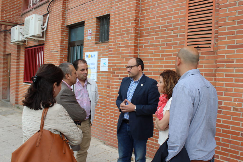 Ciudadanos se reúne con la nueva Junta Directiva de la asociación Down Toledo