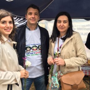 Los concejales de Ciudadanos participan en los actos organizados con motivo del XV Día del Vecino