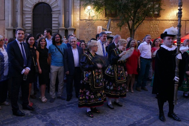 Los concejales de Cs en Toledo, en los actos festivos de la víspera del Corpus