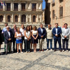 Esteban Paños y Araceli de la Calle participan en la concentración en memoria de Miguel Ángel Blanco y todas la víctimas del terrorismo