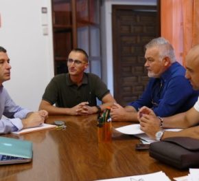 Esteban Paños se reúne con representantes del Sindicato de Policía Local
