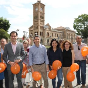 Paños pide el voto para Cs porque “Toledo merece un gobierno valiente y de consenso que nos coloque en el futuro y deje atrás las viejas fórmulas del bipartidismo”