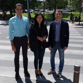 Paños va a poner en marcha medidas para aumentar la seguridad en pasos de peatones si llega a la Alcaldía de Toledo