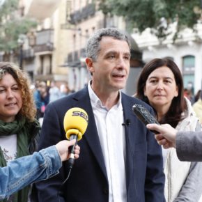 Paños pide el voto a los toledanos de centroizquierda y centroderecha descontentos con lo de siempre para que CS sea decisivo en Toledo